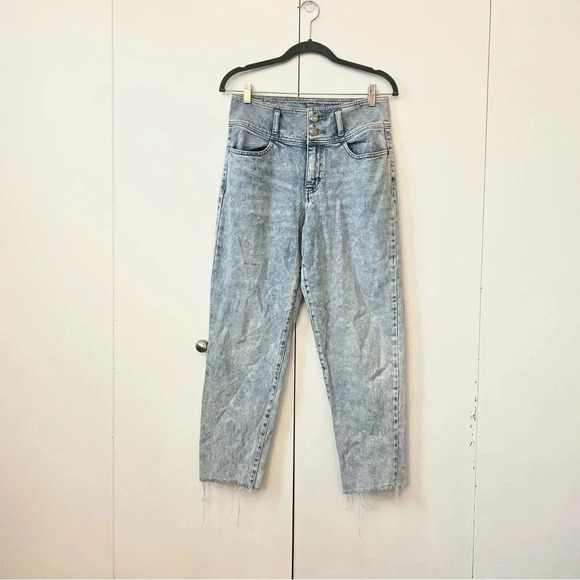 SO Vintage Stretch High Rise Cropped Mom Jeans Size 7 - Picture 1 of 8